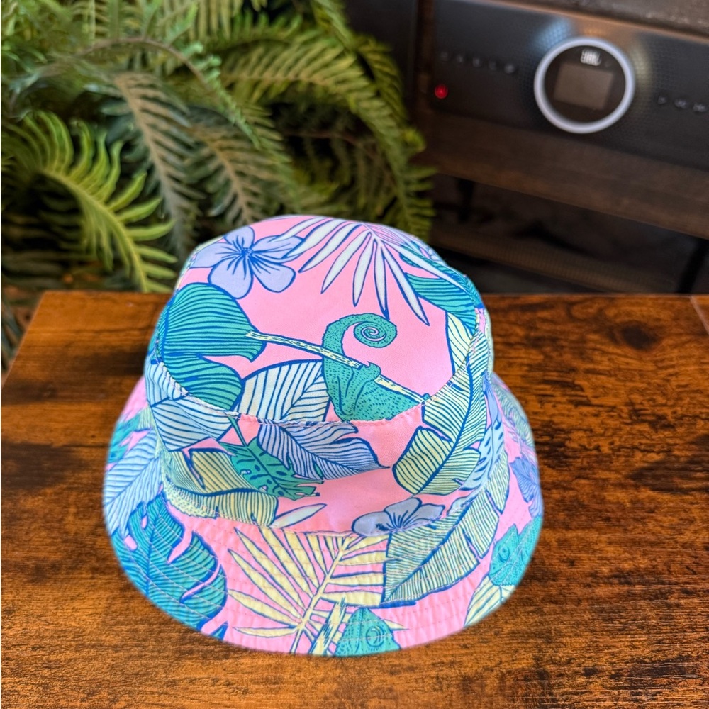 Carter's Pink and Blue Tropical Kids Hat